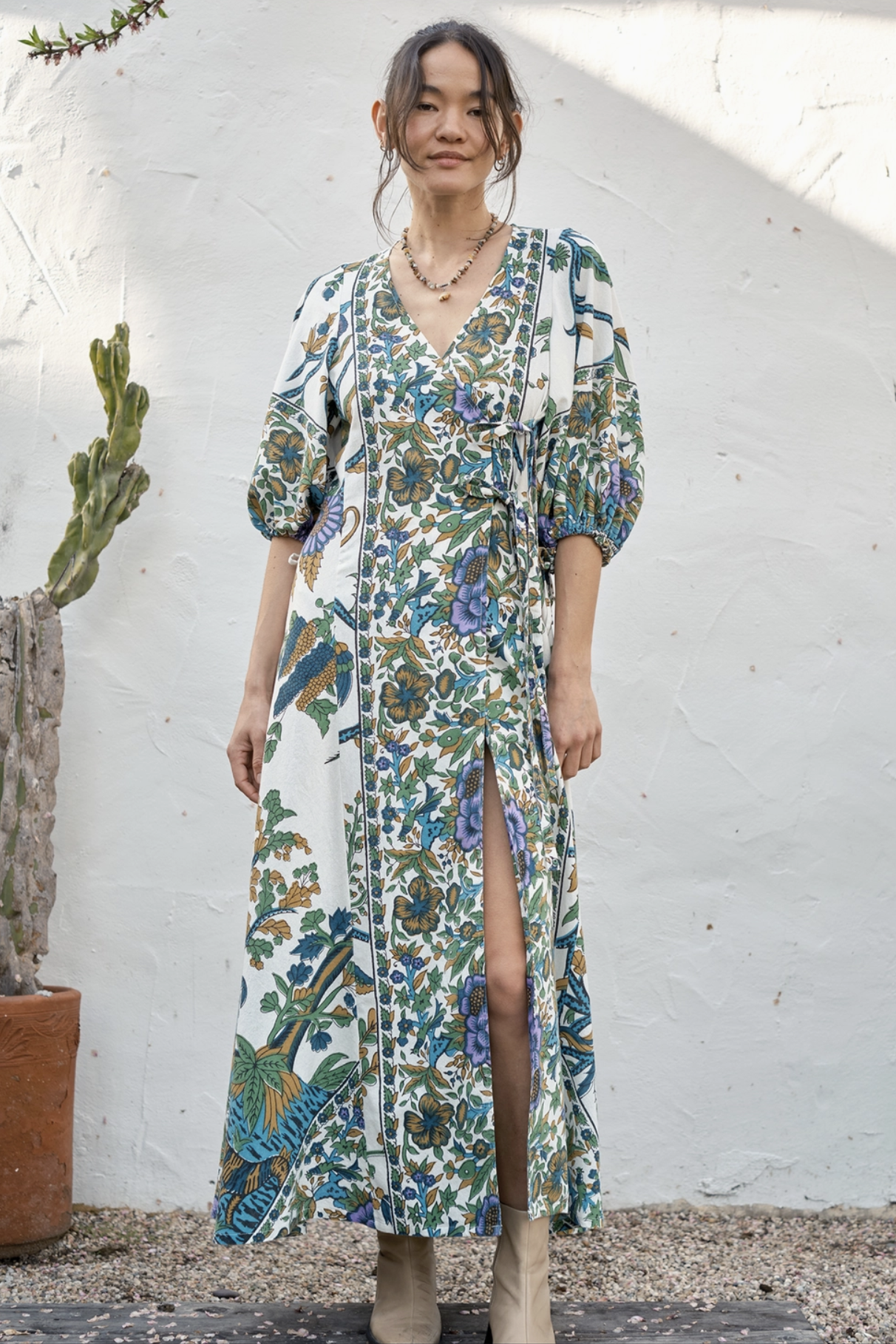 大人マキシドレス【SPELL】Sannah Boho Maxi Dress/送料無料 Sannah Boho Maxi Dress - Golden Ochre by SPELL — HUM+BEE